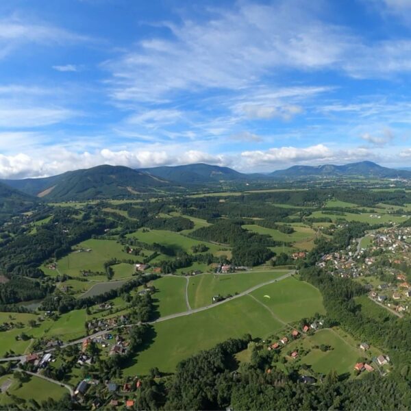 Beskydy paragliding